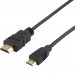 Кабель HDMI A/C 5 m (HDMI <=> miniHDMI, 2 феррита, блистер) ATcom AT6155