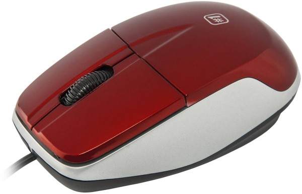 Defender Мышь проводная оптическая MS-940 красный,3 кнопки,1200dpi