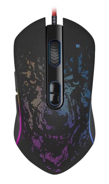 Defender Игровая мышь проводная Witcher GM-990 RGB,7кнопок,3200dpi