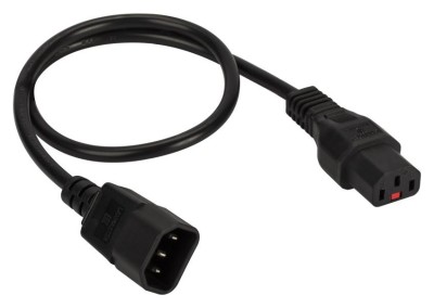 Шнур питания LANMASTER LAN-PP13L/14-1.0-BK