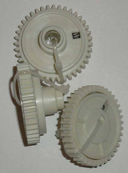 Шестерня резинового вала 40T HP LJ 4200/4300/4250/4350/4345 (RC1-3324/RC1-3325/RM1-1091)  CET