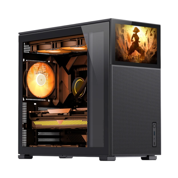 Корпус без блока питания JONSBO D41 MESH SCREEN Black
