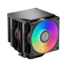 Кулер для процессора PCCooler RT620Pro TC ARGB BK Black