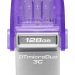 Флэш USB Kingston 128GB DataTraveler microDuo 3C 200MB/s dual USB-A + USB-C Kingston DTDUO3CG3/128GB