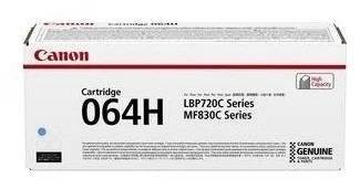 Картридж CANON 064H C голубой, увеличенной емкости  10 400 стр