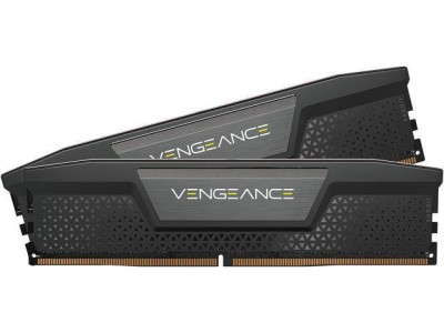 Модуль памяти CORSAIR 64GB 5200МГц DDR5 CL40 DIMM (Kit of 2x32GB) XMP 3.0, Vengeance Black