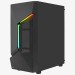 Корпус AeroCool Scape-G-BK-v1 BlackMid Tower (ATX/micro ATX/mini-ITX, без БП, Сталь SPCC, 1x120FAN, RGB> (4711099471539)