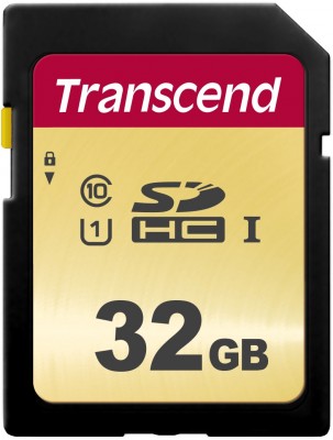 Карта памяти Transcend SDHC 500S