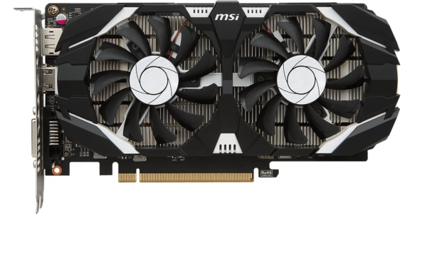 Видеокарта MSI GeForce GTX 1050 Ti 4GT OC