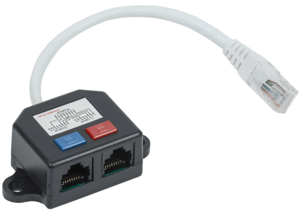 Проходной адаптер кат.5E UTP, RJ45-RJ45, тип Keystone Jack ITK CS7-1C5EU