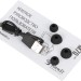 Гарнитура внутриканальные A4Tech M70 BLACK+ RED
