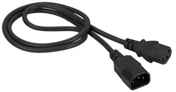 Шнур питания LANMASTER LAN-PP13/14-0.5-BK