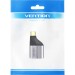 Адаптер-переходник Vention USB CM > DP F Серый Переходник Vention USB Type C M/DP F (TCCH0)