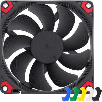 Кулер для корпуса Noctua NF-A9x14 HS-PWM chromax.black.swap