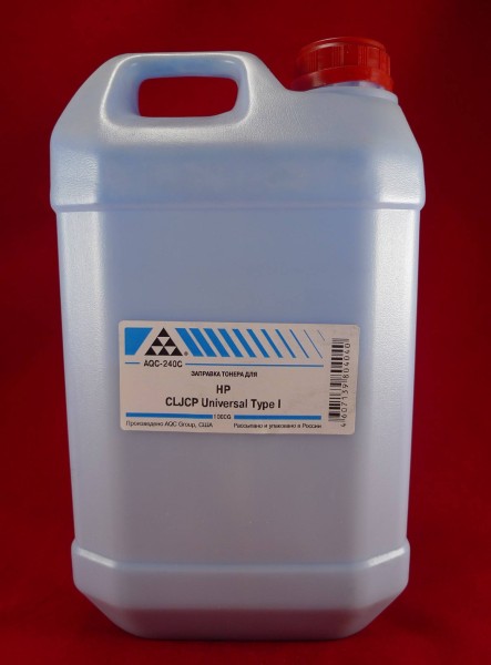 Тонер для картриджей Universal Cyan CB541A/CE311A/CE321A/CC531A/CF351/CE411A/CF381A (кан. 1кг) AQC-США фас.Россия