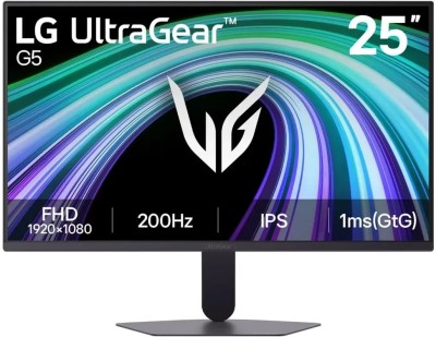 МОНИТОР 24.4" LG 25G523B-B Black (IPS, 1920x1080, 200Hz, 1 ms, 178°/178°, 300 cd/m, 1000:1, +2xHDMI 2.0 ,+ DP 1.4 )