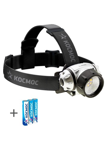 Фонарь налобный Космос KOC-H19-LED