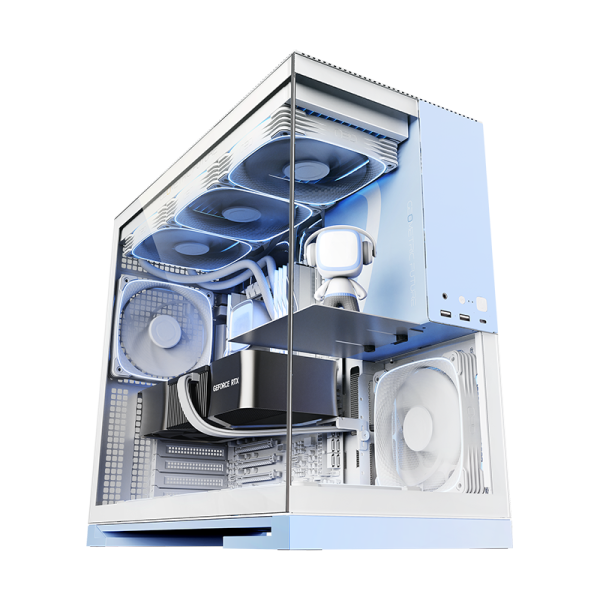 Корпус ПК без блока питания Geometric Future 1AM5WKPB00100