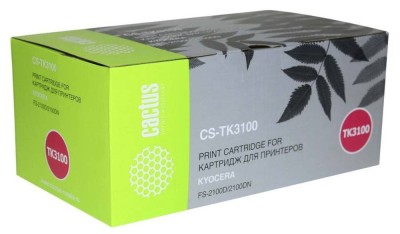 Картридж лазерный Cactus CS-TK3130 черный (25000стр.) для Kyocera Mita FS 4200/4300/4200DN/4300DN/M3550idn 