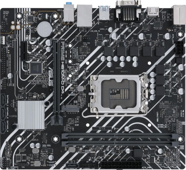 Материнская плата ASUS PRIME H610M-D D4
