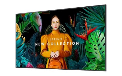 Профессиональный дисплей Samsung [QM65C] 3840х2160,4000:1,500кд/м2,Tizen 7.0