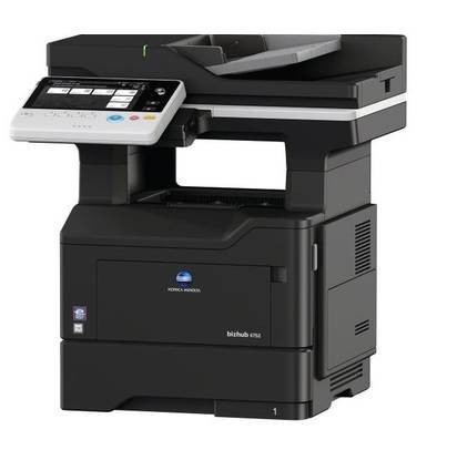 МФУ Konica-Minolta bizhub 4752 монохромное А4, 47 стр./мин. 35000стр./мес. сеть, дуплекс, лоток 500+100стр.  2GB