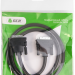 Greenconnect Кабель DVI-D 1.0m, черный, OD 8.5mm, 28/28 AWG, DVI/DVI, 25M/25M, GCR-DM2DMC-1.0m, двойной экран Greenconnect DVI-D (m) - DVI-D (m) 1м