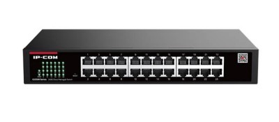 IP-COM G2224D Коммутатор управляемый, 24 портов, 24x1 Гбит/с, установка в стойку, металлический корпус
