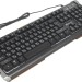 Клавиатура Oklick 717G BLACK DEATH черный/оранжевый USB Multimedia for gamer LED (476395) Oklick 476395