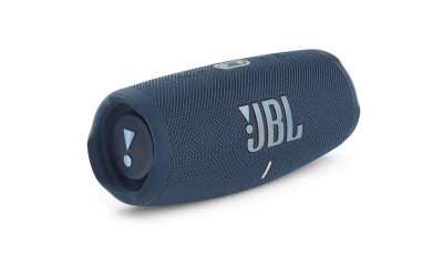 JBL Портативная акустика Charge 5, Bluetooth, 40 Вт, IP67, синий.