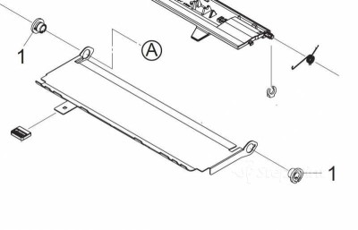 Бушинг дуплекса KYOCERA B-11 FRAME A3 2FM02140