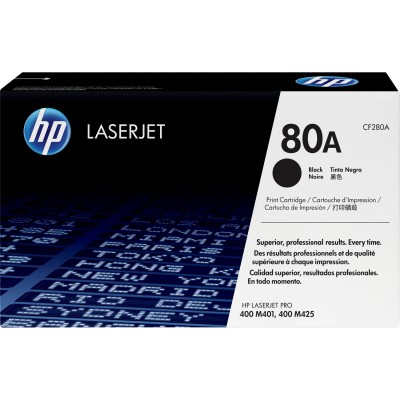 Тонер-картридж HP 80A Black Original LaserJet Toner Cartridge (CF280A)