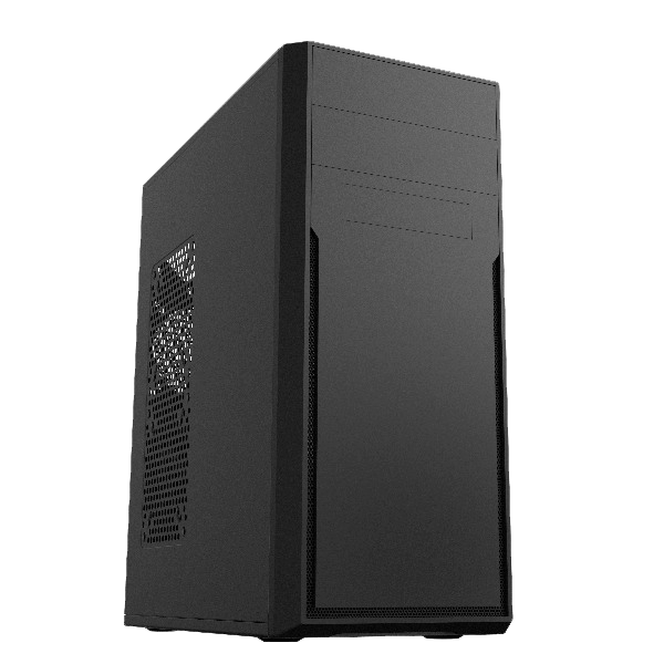 Корпус c блоком питания 600 Ватт Foxline FL-302-FZ600R-U32