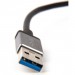 Кабель-переходник USB 3.0 (Am) --> LAN RJ-45 Ethernet 1000 Mbps, Aluminum Shell,Telecom <TU312M> VCOM TU312M