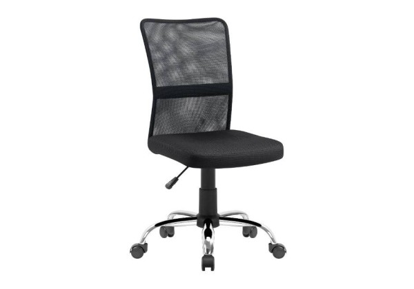 Defender Офисное кресло Optima Черный,сетка,без подлокотников