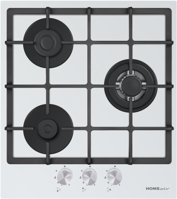 Встраиваемая газовая панель HOMSair HGG433TGCWH