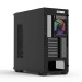 Корпус Zalman Z10 PLUS Black Mid Tower (ATX/mATX/Mini-ITX, без БП, Plastic, Steel, Tempered Glass, Front:3x140mm (ARGB) 