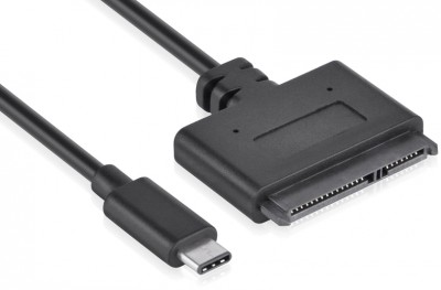 Кабель-конвертер USB Type C  -> SATA поддержка 2,5 Greenconnect GC- UC32ST Greenconnect USB 2.0 Type-C (m) - SATA III 0.25м