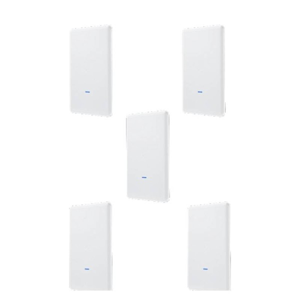 Ubiquiti UAP-AC-M-PRO-5 Точка доступа UniFi AP AC Mesh PRO 5 pack (комплект 5 шт), 2,4/5 ГГц, до 1,75 Гбит/с, PoE