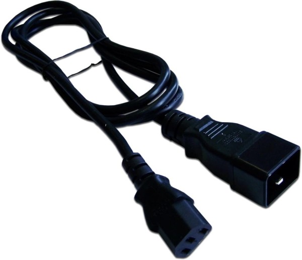 Шнур питания LANMASTER LAN-PP13/20-1.0-BK