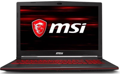 Ноутбук MSI GL63^8SE-257RU 15.6" FHD, Intel Core i7-8750H, 16Gb, 1Tb + 256Gb SSD, no ODD, NVidia RTX2060 6Gb, Win10