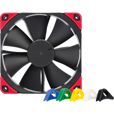 Кулер для корпуса Noctua NF-F12 PWM chromax.black.swap