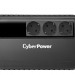 ИБП CyberPower BU725E, Line-Interactive, 725VA/390W, 3 Schuko розетки, Black, 0.15х0.15х0.2м., 5кг. CyberPower BU725E