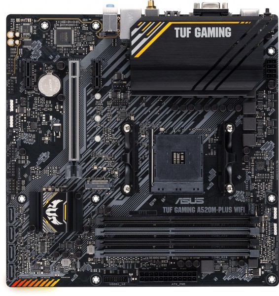 Материнская плата ASUS TUF GAMING A520M-PLUS WIFI
