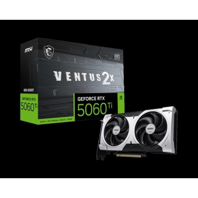 Видеокарты MSI RTX 5060 Ti 8G VENTUS 2X OC PLUS