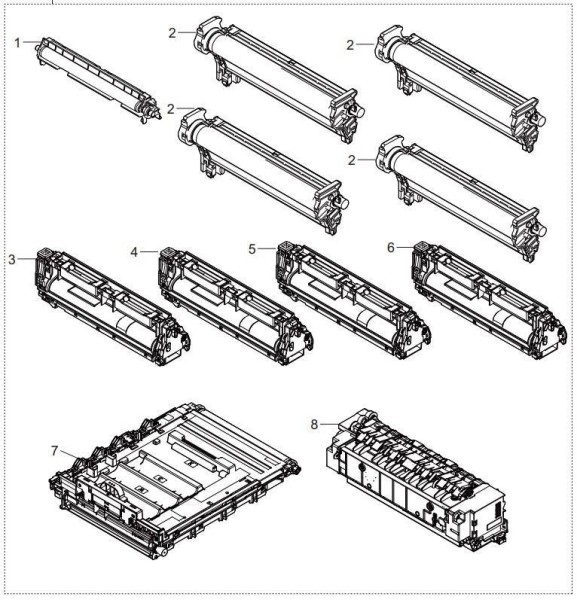 Сервисный комплект KYOCERA MK-5370 MA3500cix/MA4000cix (MK-5370/1702YJ8NL0) 200K