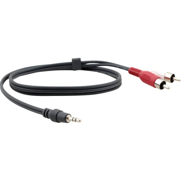 Кабель 3.5mm Audio на 2 RCA (Вилка - Вилки), 3 м Kramer C-A35M/2RAM-10