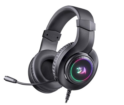 Redragon Игровая гарнитура Hylas Проводной,RGB,USB+3.5мм,черный
