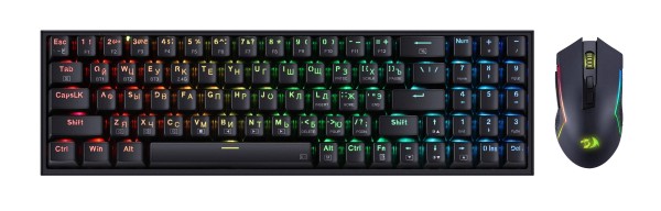 Redragon Игровой набор S136 RU,мышь+клавиатура,BT/2.4G
