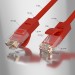 GCR Патч-корд прямой 25.0m UTP кат.5e, красный, позолоченные контакты, 24 AWG, литой, GCR-50838, ethernet high speed 1 Гбит/с, RJ45, T568B Greenconnect RJ45(m) - RJ45(m) Cat.5e UTP 25м красный